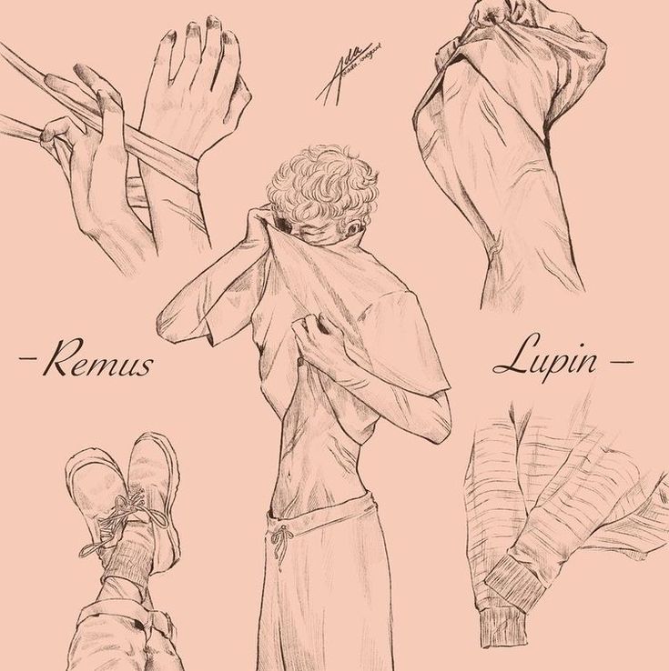 an image of some people doing different things in the same drawing style, including hands and feet