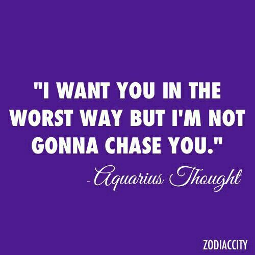 the quote from aquarius throughy on purple background