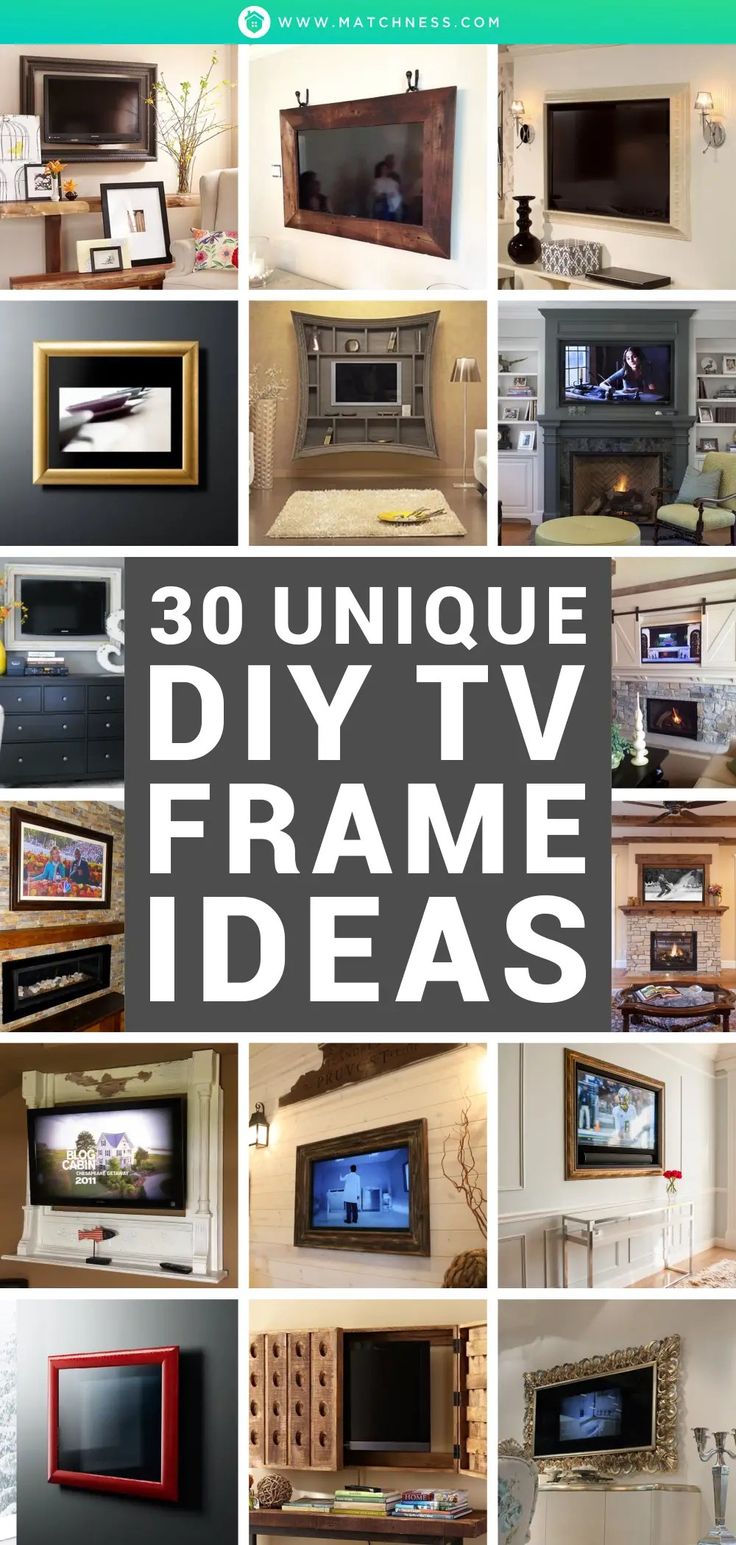 the ultimate guide to unique diy tv frame ideas