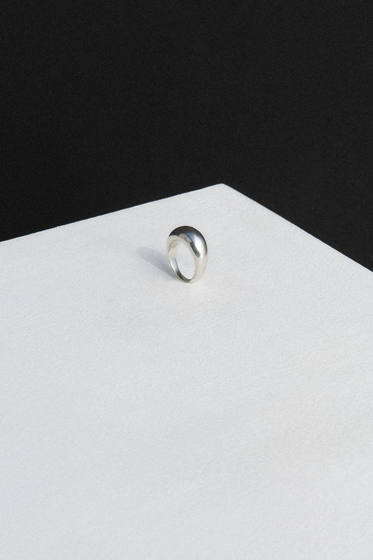 Small Donut Ring | Sophie Buhai Silver Dome Ring For Everyday, Silver Rounded Dome Ring For Everyday, Silver Minimalist Oval Dome Ring, Minimalist Silver Oval Dome Ring, Minimalist Sterling Silver Dome Ring, Minimalist Silver Dome Ring With Round Band, Silver Oval Dome Ring Minimalist Style, Minimalist Wide Band Rounded Ring For Everyday, Minimalist Oval White Gold Dome Ring