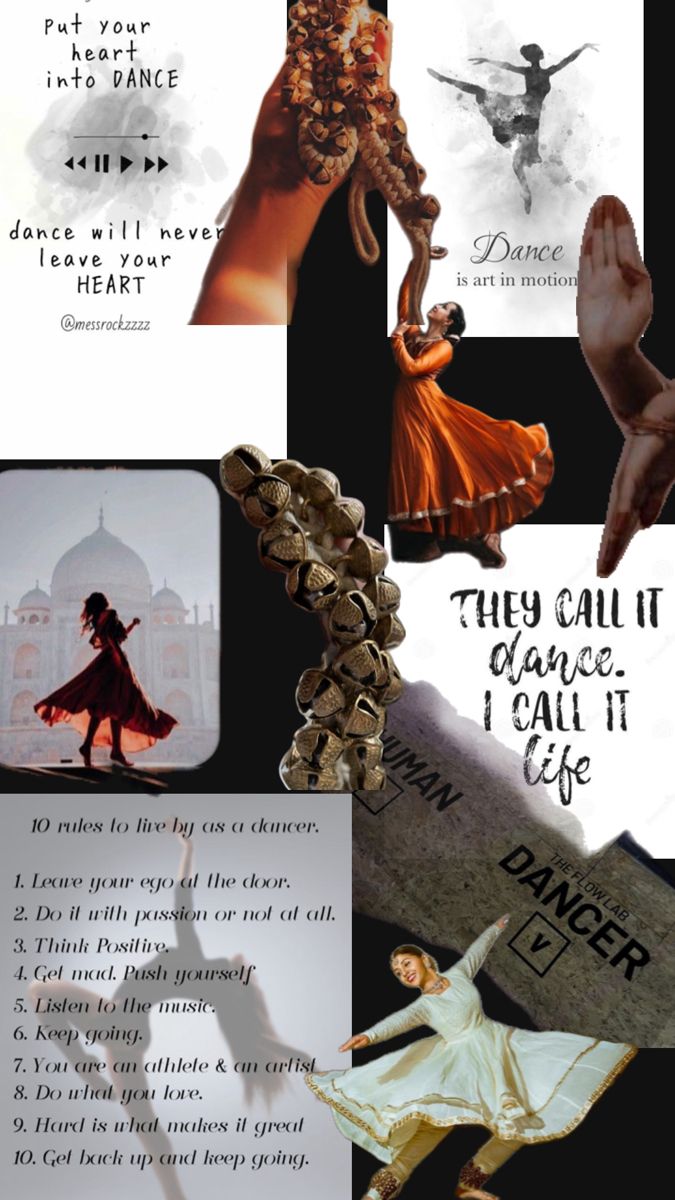 a collage of images with words and pictures on them, including an image of a woman