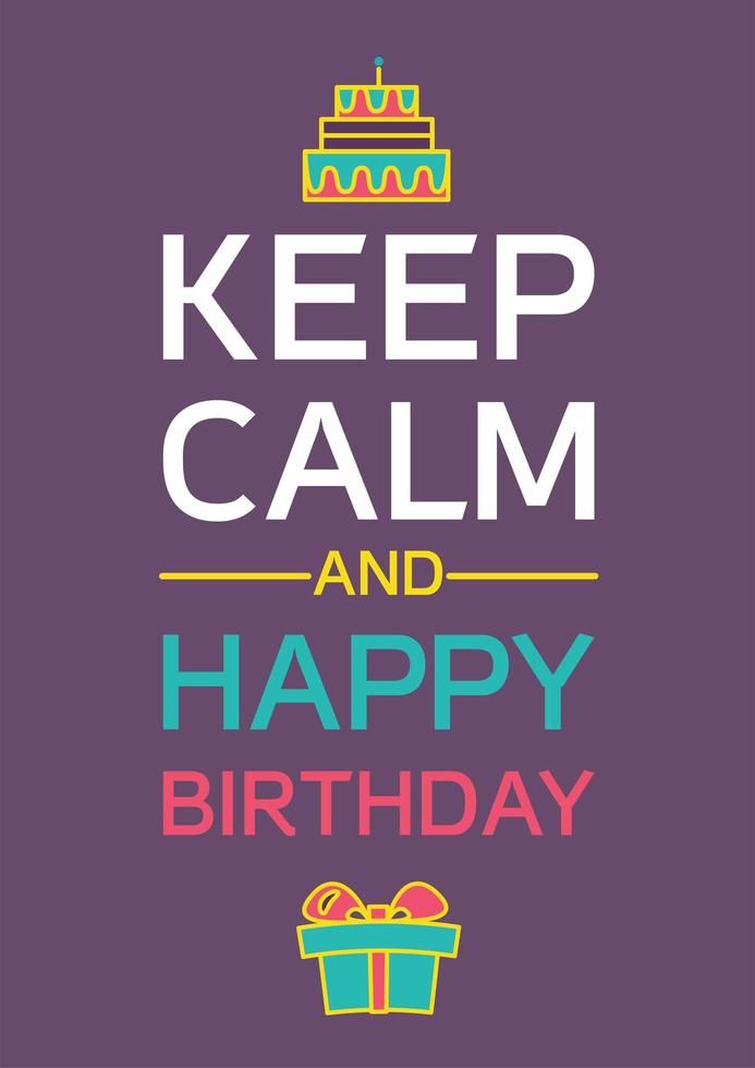 Keep Calm And Happy Birthday Keep Calm Its My Birthday 20, Keep Calm Happy Birthday, Stay Calm It’s My Birthday Month, Keep Calm Its My Daughters Birthday, Can’t Keep Calm It’s My Birthday Month, Vector Character Design, Vector Character, Keep Calm, Happy Birthday