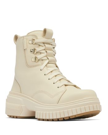 Sorel Women's Ona Ave Lace Up Boots Sporty Lace-up Boots With White Sole, Sorel Out And About 111, Sporty White Lace-up Waterproof Boots, White Synthetic Lace-up Winter Boots, White Winter Lace-up Boots With Lug Sole, Maternity Sleepwear, Fall Flats, Sorel Womens, Shoe Boutique