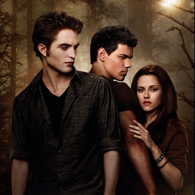 the twilight saga movie poster with edward pattis, robert pattis and elizabeth greene