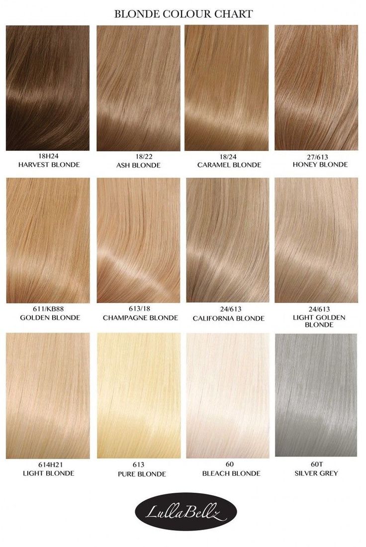 Blond Shades Of Hair, Light Sandy Blonde Hair, Going From Blonde To Brown, Hair Colour Chart, Champagne Blond, Blonde Hair Color Chart, Cosmo School, Champagne Blonde Hair, Honey Blonde Hair Color