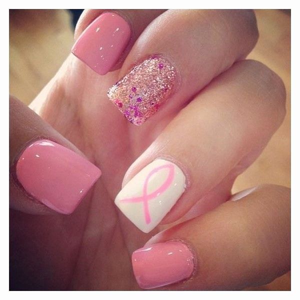 Breast Cancer Nail Designs Awesome Best 25 Breast Cancer Nails Ideas On Pinterest Cute Nail Art Ideas, Ideas For Short Nails, Nails 2016, Cute Nail, Cute Nail Art, Nail Art Ideas, Unique Nails, Cute Nail Designs, Fancy Nails