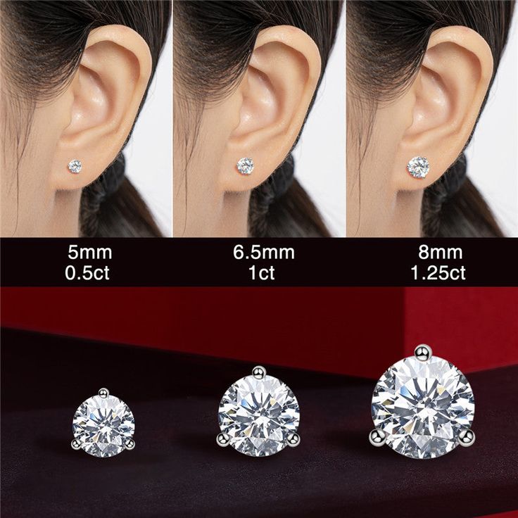 Earrings Information



Metal:
925 Sterling Silver


One Pair Stone Weight:
1.0 / 2.0 / 4.0 CTTW.



Rhodium:
Yes


Nickle Free:
Yes


Item SKU:
AB-EST-125


Gemstone Information



Gem Type:
Created Diamond


Stone Color:
Clear White


Stone Cut:
Round



Stone Setting:
Prong Setting


Average Clarity:
FL-IF


Average Color:
D-E Luxury Hypoallergenic Diamond Earrings For Anniversary, Carat Size Guide Earrings, Earring Sizes Chart Studs, 1carat Diamond Earrings, Diamond Earrings Studs 2022, Round Earrings Diamond, Luxury Round Cut Huggie Earrings For Anniversary, Earring Sets White Gold, Pair Of Diamond Earrings