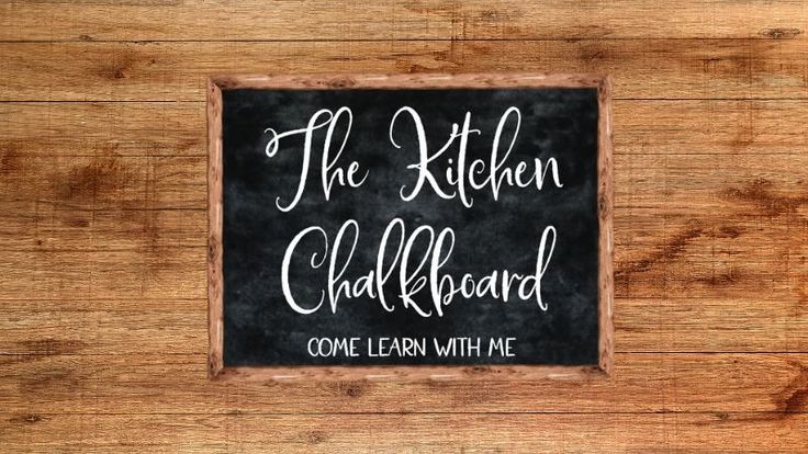 The Kitchen Chalkboard