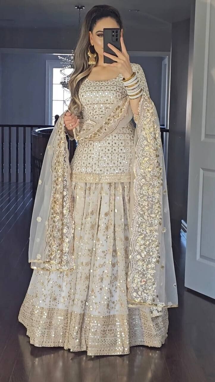 Needle Work Embroidery, Desi Dress, Trendy Outfits Indian, Work Lehenga, Punjabi Outfits, Bollywood Lehenga, Pakistani Fancy Dresses, Needle Embroidery, Desi Clothes