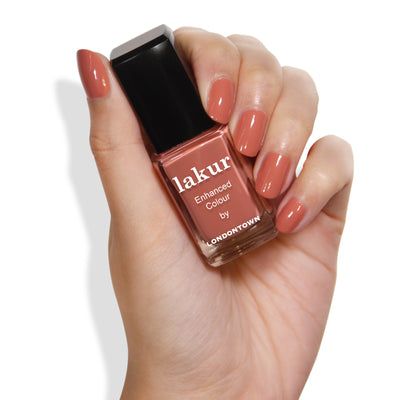 Cactus Coral | Orange Nail Polish | LONDONTOWN lakur Coral Nail, Coral Nail Polish, Dusty Coral, Nail Polish Bottle, Fun Nail Colors, Coral Nails, Nail Polish Bottles, Primrose Oil, Evening Primrose Oil