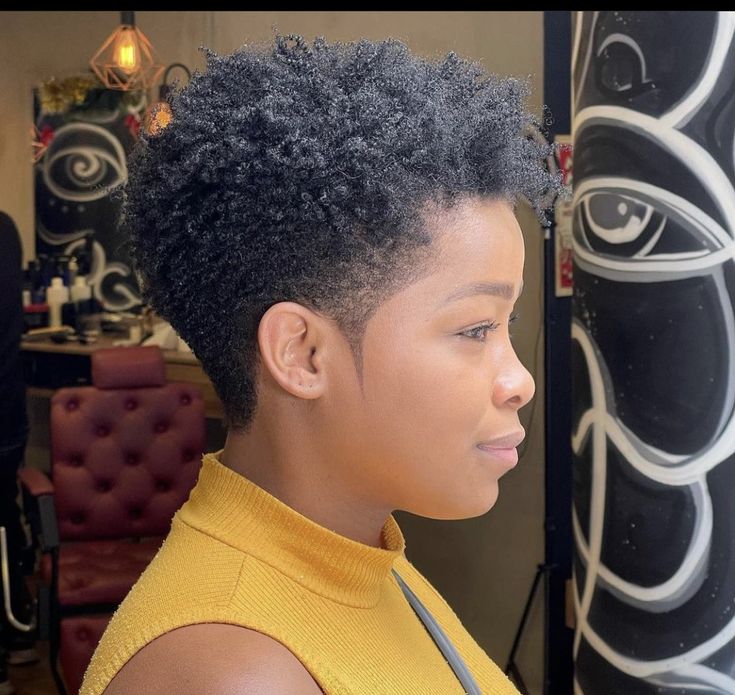 Short Natural Hair Styles For 4c Hair, Hairstyles For Thinning Hair, Short Natural Curls, Tapered Natural Hair Cut, Natural Hair Haircuts, Short Textured Hair, Short Afro Hairstyles, Short Natural Haircuts, Short Hair Designs