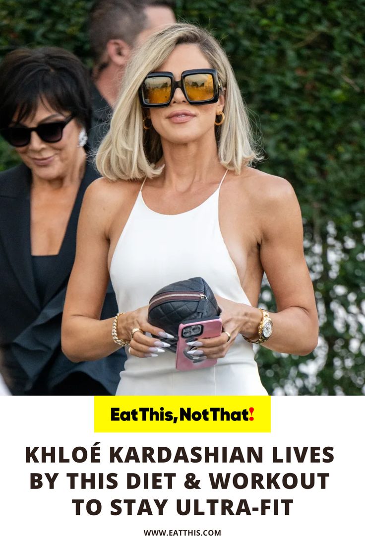 Khloe Kardashian Diet, Kardashian Workout, Kardashian Diet, Best Diet Foods, Healthy Eating Diets, Khloé Kardashian, Online Fitness, Best Diet Plan, Celebrity Workout