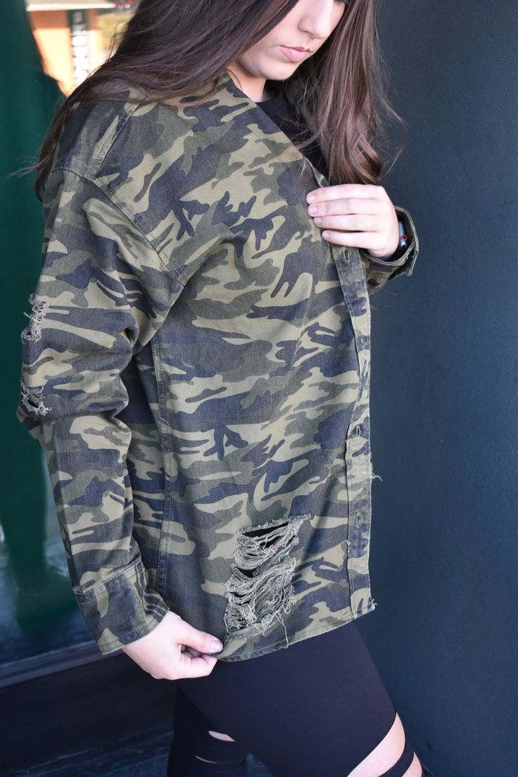 Wild Side Camo Jacket Trendy Winter Fits, Outfit Essentials, Love You Babe, Country Girl Style, Camo Jacket, Trendy Outfit, Winter Sweatshirt, Preppy Outfit, Clothing Essentials