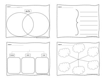 the worksheet for comparing parts of a tree