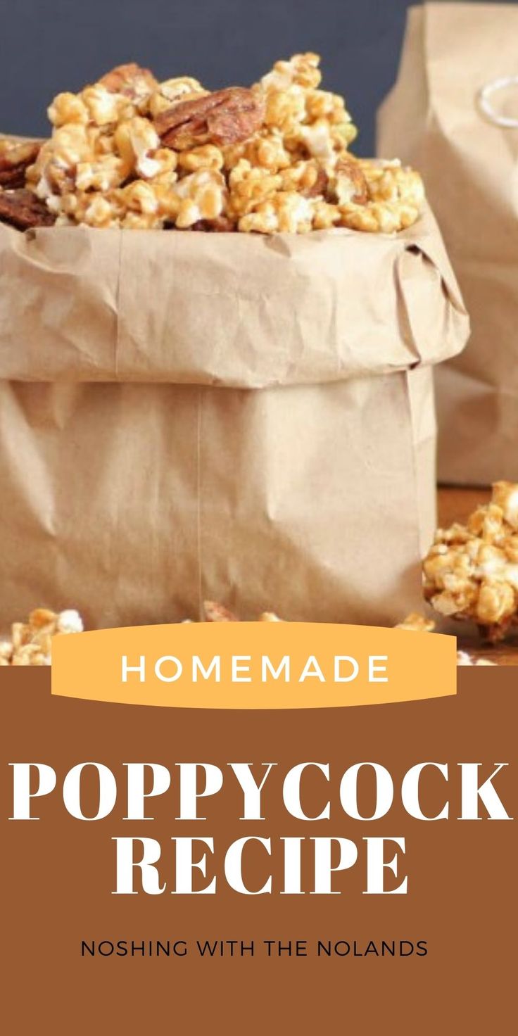 the homemade popcorn recipe is made with nourishment