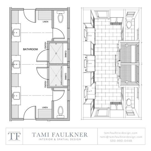 the floor plan for a small bathroom and living room in an apartment with two separate rooms