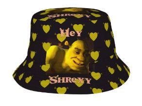 Shrek Beanie, Funny Bucket Hats, Fishing Hat, Shrek, Bucket Hats, Bucket Hat, Fishing, Cute Outfits, Sun