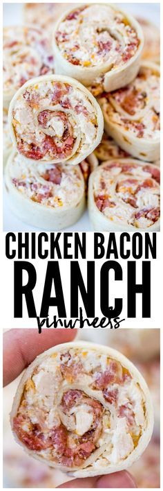 chicken bacon ranch is an easy and delicious appetizer