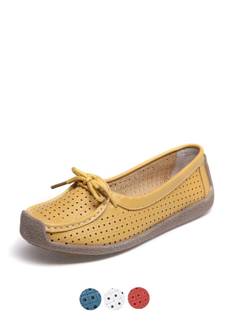 Loyola Women's Summer Leather Flat Loafers Shoes | Ultrasellershoes.com – Ultra Seller Shoes Casual Slip-on Flats For Fall, Comfortable Lace-up Casual Flats, Spring Low-top Loafers With Perforations, Spring Casual Slip-on Loafers, Comfortable Casual Lace-up Flats, Casual Leather Loafers With Perforations, Casual Comfortable Lace-up Flats, Casual Spring Loafers With Flat Soles, Spring Casual Closed Toe Loafers