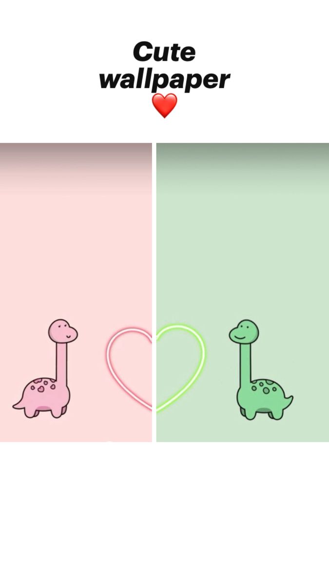 the cute wallpapers are designed to look like dinosaurs