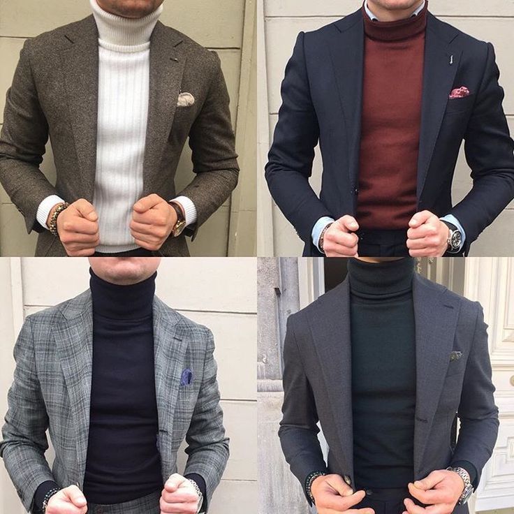 #mensfashion #menswear Turtleneck Outfit Men, Blazer Outfits Men, Turtleneck Outfit, Mens Blazer, Mens Fashion Blazer, Designer Suits For Men, Fashion Suits For Men, Mens Fashion Classy, Mens Fashion Casual Outfits