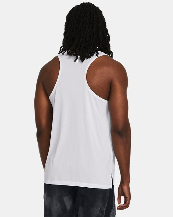 Fabric is soft, lightweight & breathable|Material wicks sweat & dries really fast|Overlapped hem detail for enhanced ventilation|Reflective details for greater visibility on low-light runs|Odor control technology minimizes odor White Dri-fit Athleisure Activewear, White Dri-fit Activewear For Gym, White Technical Moisture-wicking Activewear, White 4-way Stretch Activewear For Sports, White Moisture-wicking Activewear For Light Sports, Technical White Activewear For Light Sports, White 4-way Stretch Go-dry Activewear, White Go-dry 4-way Stretch Activewear, Casual White Activewear For Training