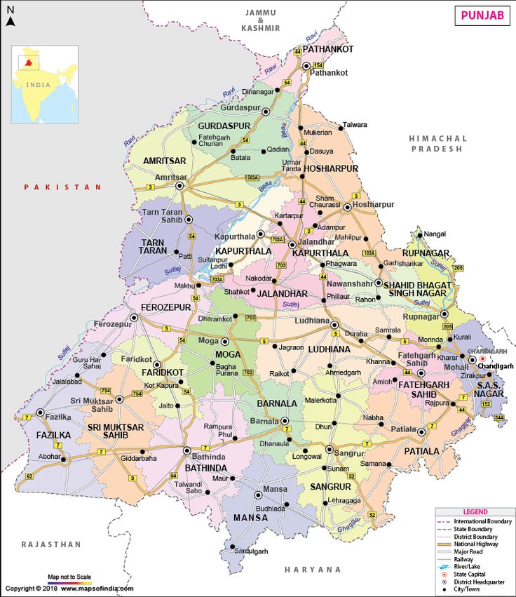 Punjab, a state in North India is known for Sikh community. Find Map of Punjab including information of its districts, cities, roads,railways, hotels, tourist places etc. Map Of Punjab, Punjab Map, Badshah Rapper, India World Map, Great Lakes Map, Transport Map, Maps Aesthetic, Highway Map, Becky Wwe