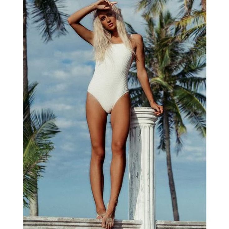 Billabong Peeky Days One-Piece Swimsuit Nwt Small Color: Salt Crystal Features Textured Fabric Square Neckline Low Scoop Back Adjustable Straps Slim Biarritz Coverage From A Clean Smoke Free Home. No Trades Beachy One-piece Bodysuit With Lined Body, Beachy One-piece Bodysuit, White One Pieces For Beach Party, White Beachwear One-piece For Party, White One Piece For Beach Party, White Beach Party One Piece, White Beach Party One-piece, White Party One Piece For Beach Season, Stretch White One-piece Swimsuit For Pool