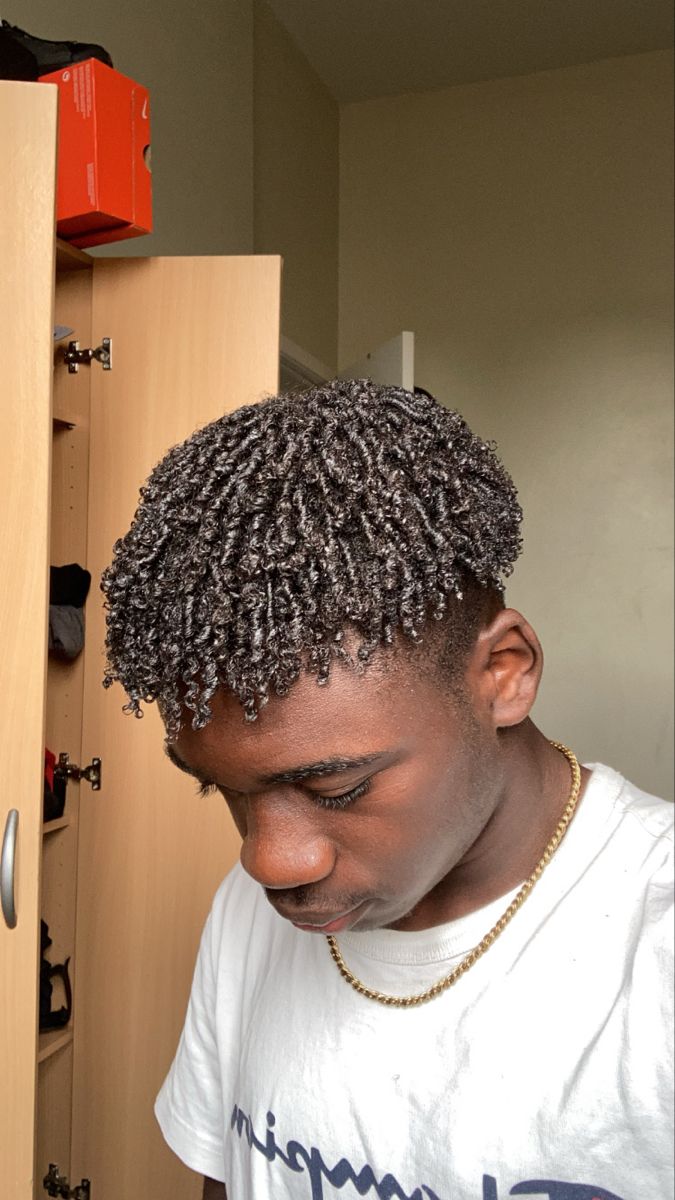 Finger Coils Hairstyles, Finger Coils Men, Comb Coils, Finger Coils Natural Hair, Nice Haircuts, Coiling Natural Hair, Taper Fade Curly Hair, Hair Twists Black, Natural Hair Men