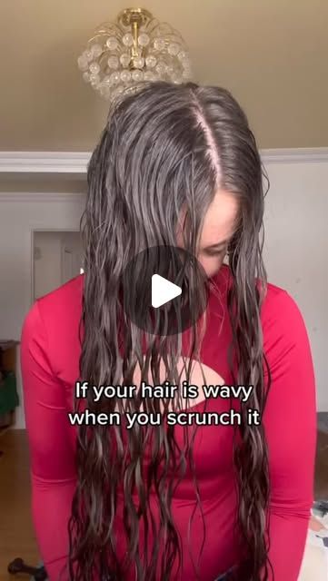 Wavy hair routine | natural products | wavy hair care on Instagram: "Want my full routine with explanation comment “routine” below and I’ll send you the link" Hairstyles To Do After Showering, Out Of The Shower Hairstyles, After Shower Hairstyles, Wavy Hair Care, Hate Comments, Fx Makeup, Hair Routine, Body Modifications