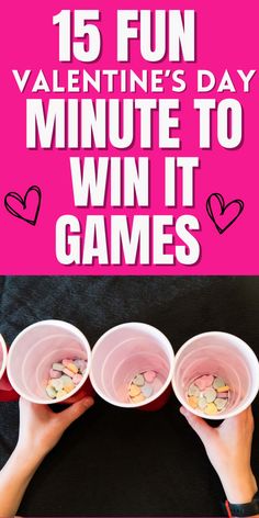 valentine's day minute to win it games with these fun game ideas for kids