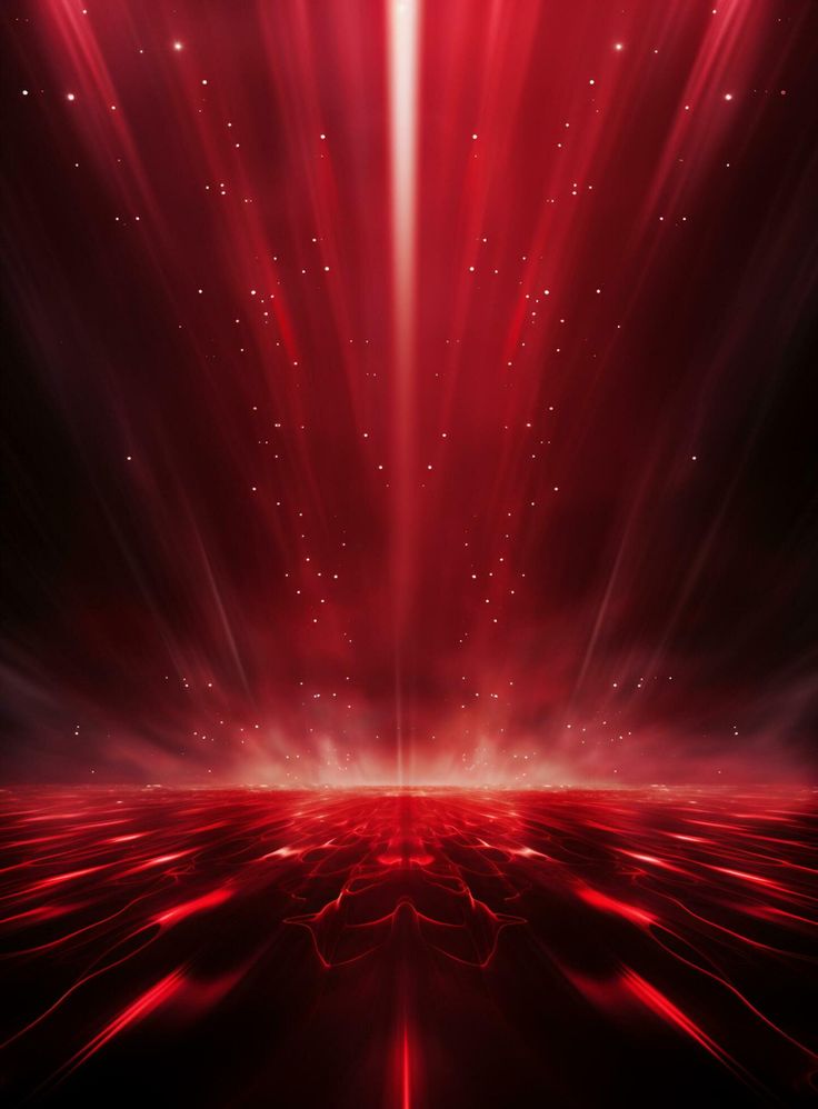 an abstract background with red lights and stars