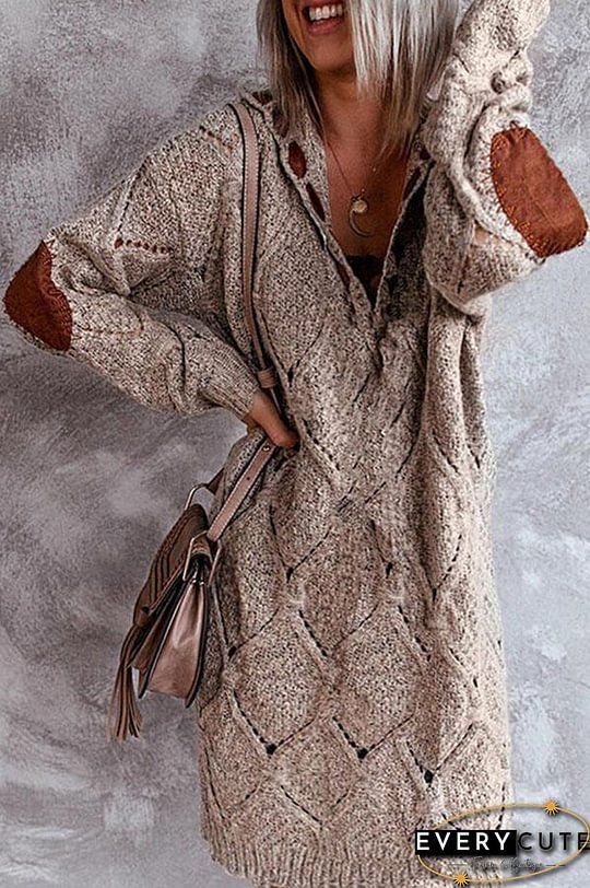 Shop Dresses at IFYHOME Buy Sweaters, Long Sweater Dress, Long Sleeve Knit Dress, V Neck Midi Dress, Maxi Robes, Basic Dress, Vestido Casual, Casual Sweaters, Hooded Sweater