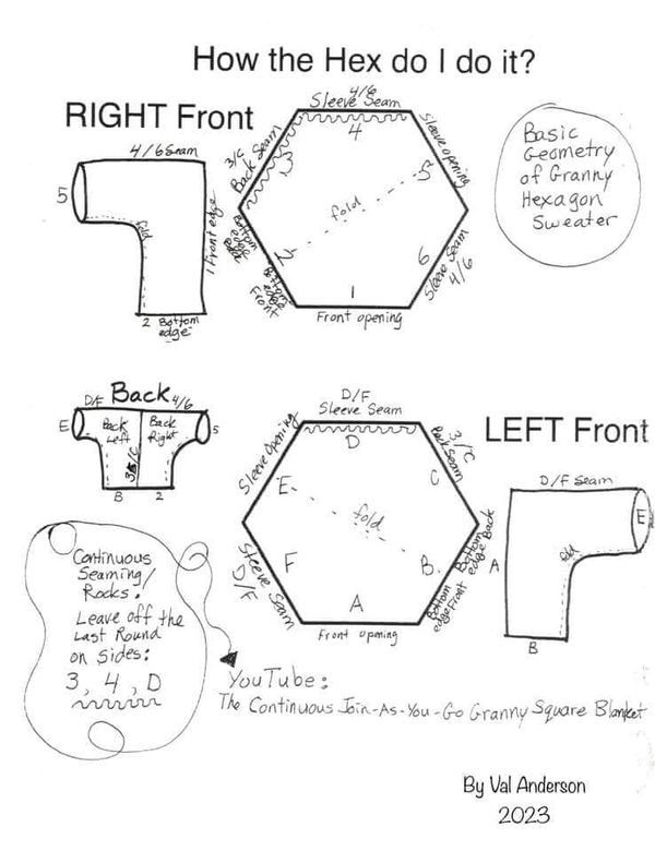 the instructions for how to make a hex diy do it paper craft project