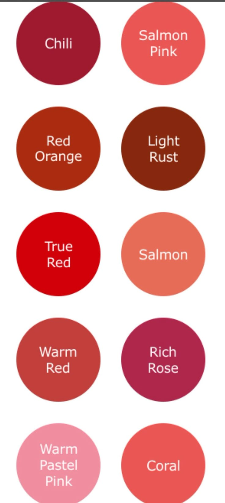 Reds and Pinks for Autumns Deep Autumn Color Palette Pink, Pinks For Dark Autumn, Pink For Autumn Palette, Pink For Dark Autumn, Deep Autumn Pink Palette, Dark Autumn Pink Palette, Pink For Deep Autumn, True Autumn Pink, Red Lipstick For Soft Autumn