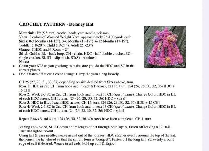 a crochet pattern for a baby dress