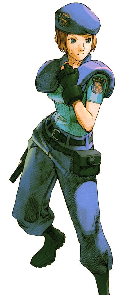 a drawing of a woman in uniform with her arms crossed and hands behind her back