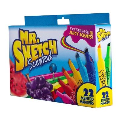 an assortment of different colored markers in a box