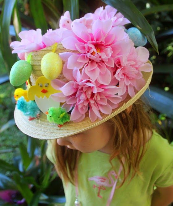 2 ideas for making Easter Hats Easter Hat Parade Ideas, Easter Hat Ideas, Girls Easter Hats, Easter Bonnet Ideas, Easter Crown, Easter Picnic, Easter Hat Parade, Spring Bonnet, Easter Bonnets