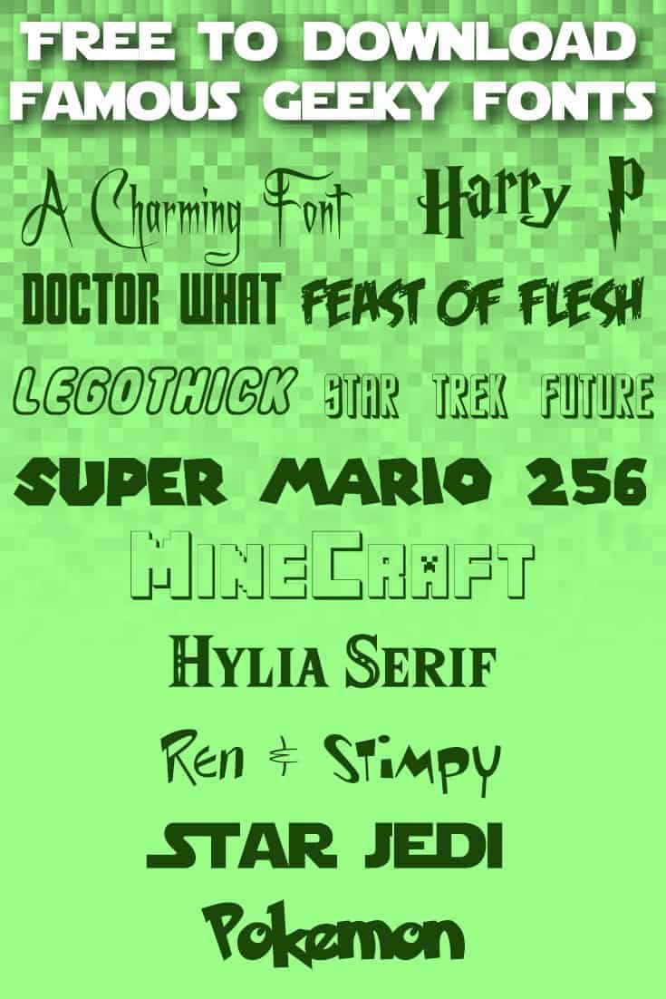 a poster with different font and numbers on the back ground, including words like'harry potter