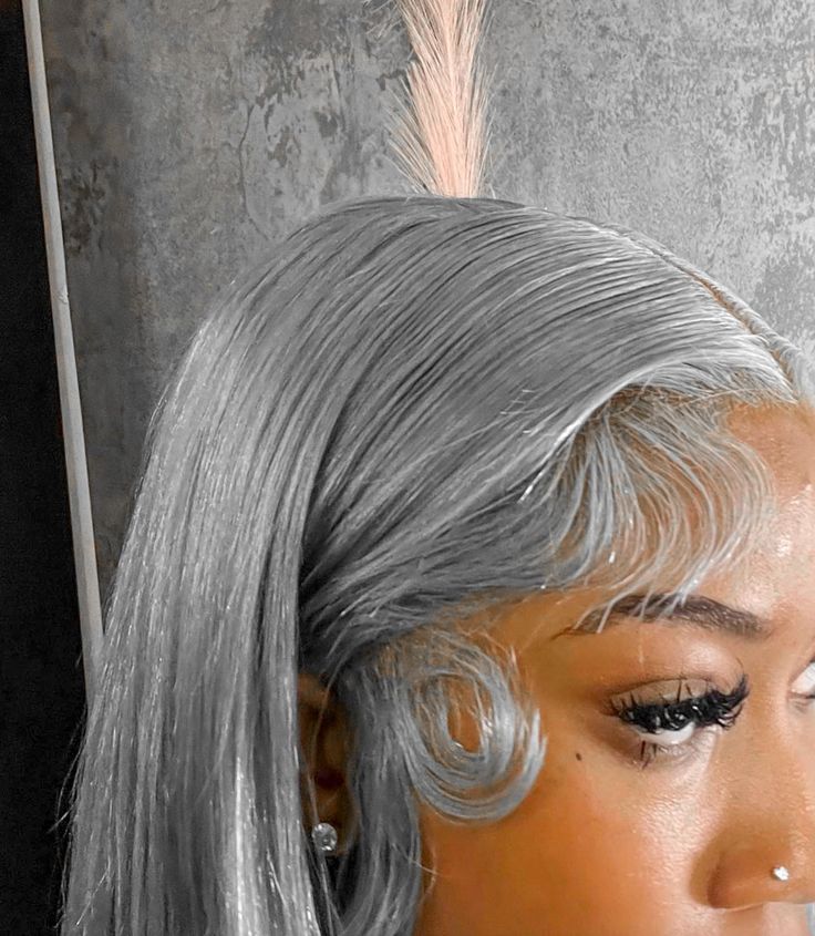 Light Blue Hair, Dyed Hair Inspiration, Pretty Braided Hairstyles, Pretty Hair Color, Have Inspiration, Front Lace Wigs Human Hair, Baddie Hairstyles, Hair Inspo Color, Aesthetic Hair