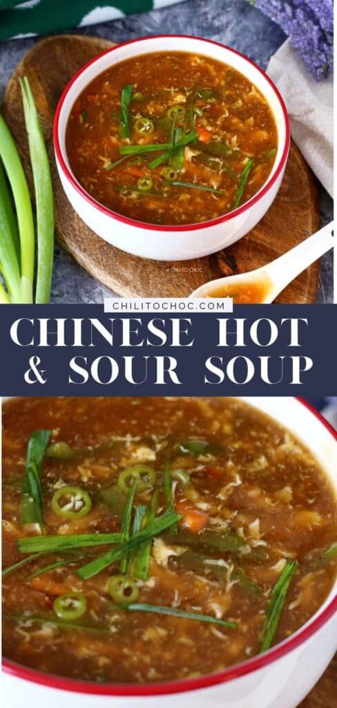 chinese hot and sour soup with green beans