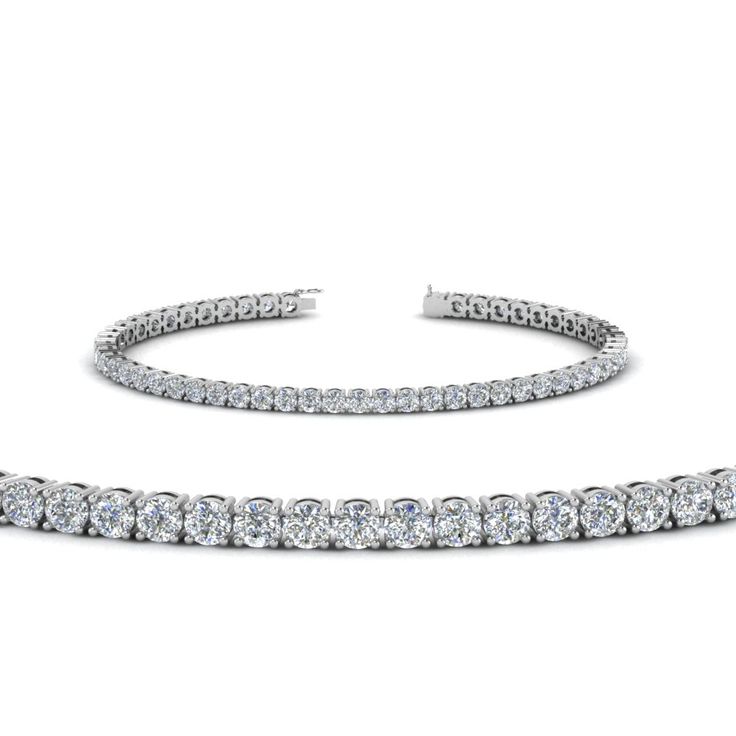 This Tennis Diamond Bracelet (4 Carat) portrays a magnificent elegance with the small glittering round shaped diamonds augmenting a radiant glow and aligned in a marvelous basket prong setting amplifying your beauty and personality aesthetically.  Round cut diamonds of 3.72 Total Carat Weight with Clarity SI2 and Color G in a prong setting. Total Number Of Stones:- 62 The diamond bracelet can also be customized with various gemstones and metals of your desire. Free Shipping Within USA. Direct manufacturing price. Easy Returns and Financing Available. Have a glimpse of the genuine customer reviews provided by our satisfied customers. Purchase your jewelry at source price, liberated from broker charges, trader charges, wholesalers or retailers charges. Professionals of the medical Dazzling Platinum Tennis Bracelet With Prong Setting, Diamond White Brilliant Cut Tennis Bracelet, Diamond White Tennis Bracelet With Round Cut Prong Setting, Fine Jewelry Tennis Bracelet With Brilliant Cut, Platinum Diamond Bracelet With Pave Setting, Platinum Diamond Bracelet With Accents, Brilliant Cut Moissanite Tennis Bracelet, Lab Grown Diamond Bracelet With Prong Setting, White Platinum Diamond Bracelet With Accents