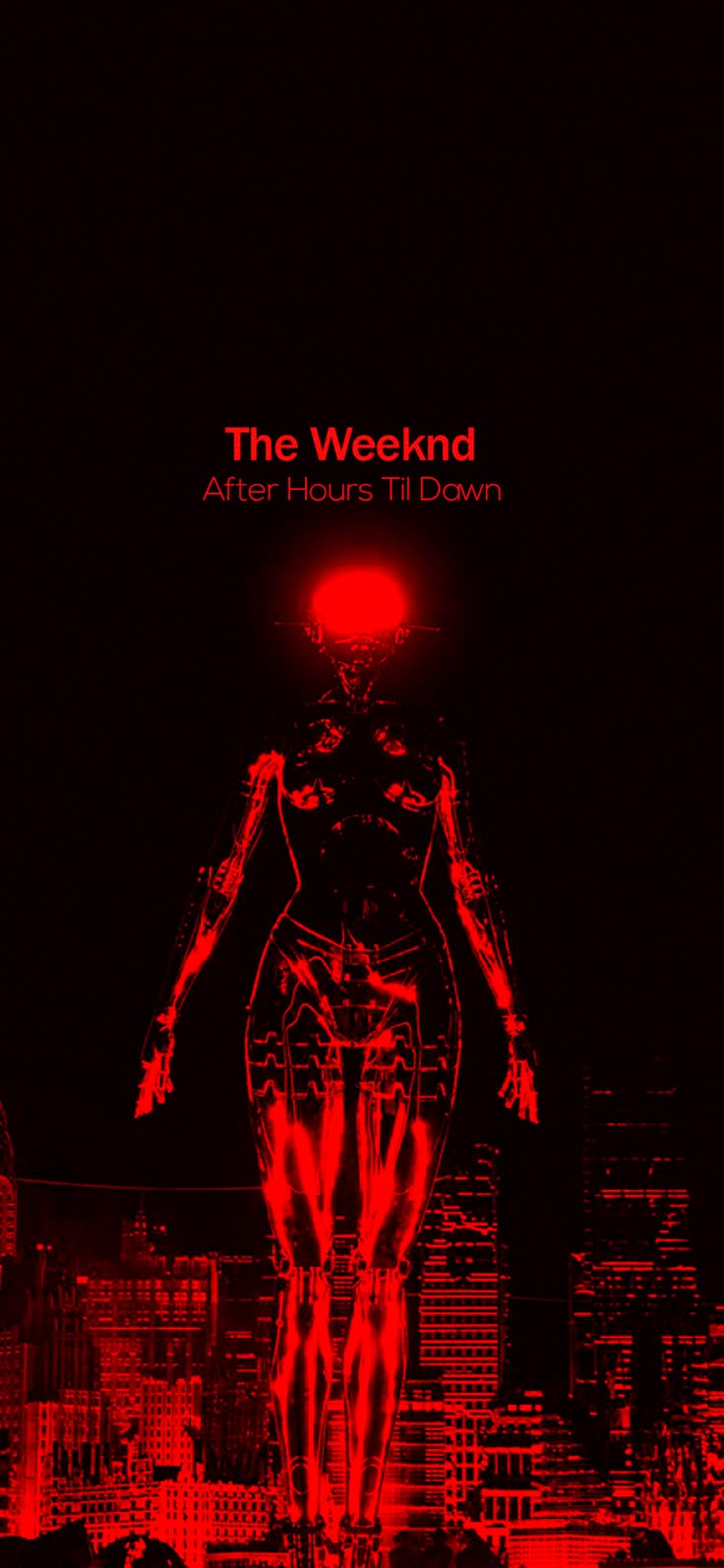 the poster for the upcoming film, the weekend after hours in down