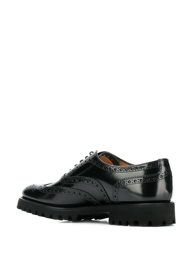 Church's Carla Oxford Brogue Shoes - Farfetch Oxford Brogues, Brogue Shoes, Shoes Black, Luxury Boutique, Loafer Shoes, All Black Sneakers, Black Shoes, Oxford, Loafers