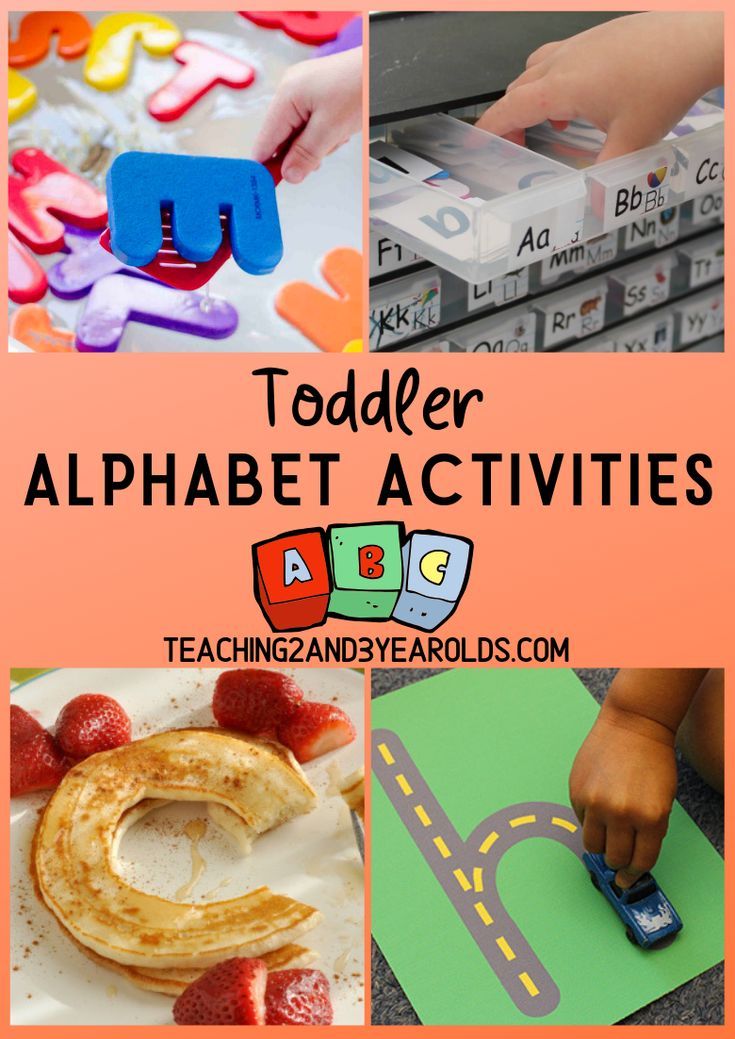 toddler alphabet activities for learning letters and numbers with the help of an abc teacher