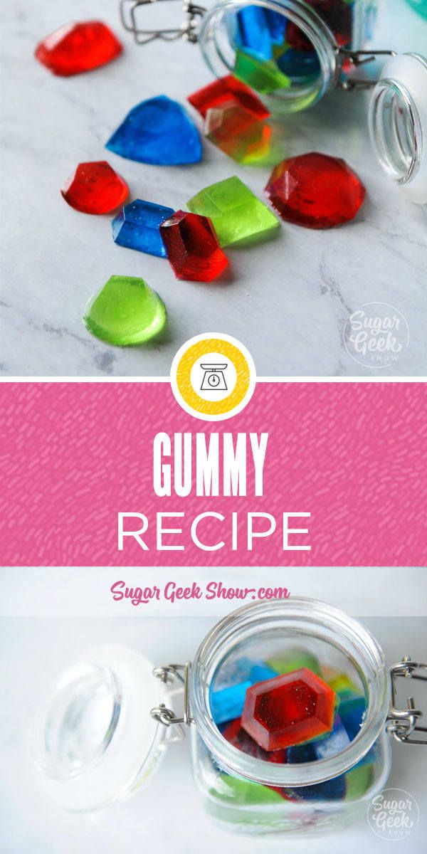 the gummy recipe is in a jar and it's ready to be eaten