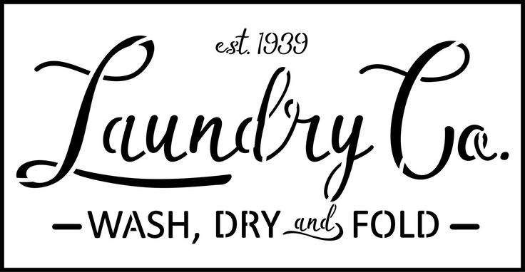 the laundry co wash, dry and fold logo is shown in black on a white background