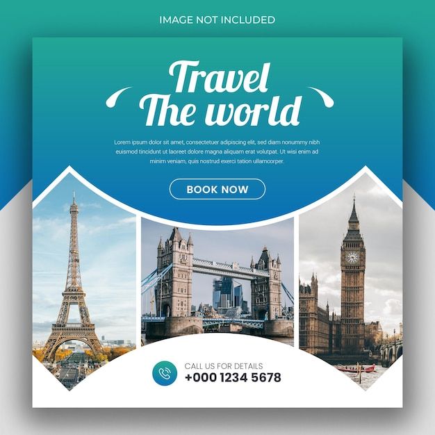 a travel brochure is shown with images of the famous places in london, england