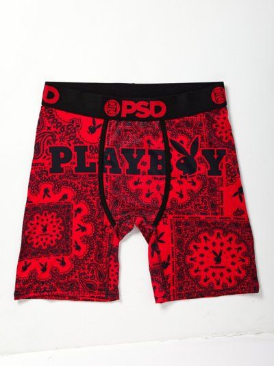 Upgrade your underwear drawer with these Playboy red print boxers! These colorful boxers are a perfect way to add some boldness to your underwear look. Officially licensed Material: Polyester, spandex Care: Machine wash cold Imported Arrives in discreet packaging Polyester Spandex, Packaging, Spandex, Red, Quick Saves, Color